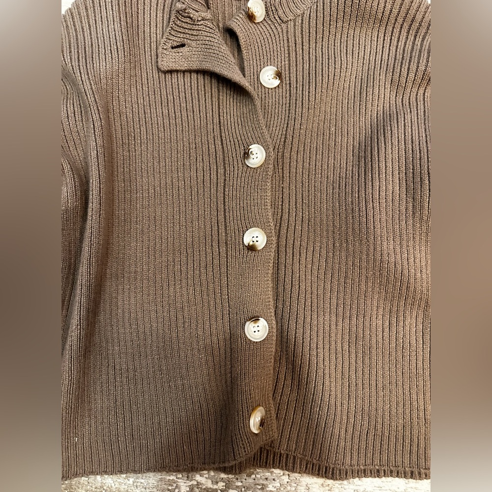 Brown Ribbed Knit Set - Picture 5 of 5